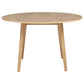 Andrews 48-inch Round Wood Dining Room Table Light Ash