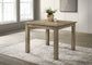 Cardova Square Counter Height Dining Table Vineyard Oak