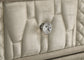 Lorient 8-drawer LED Bedroom Flame Box Dresser Ivory Camel
