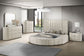 Sonya Upholstered Bedroom Dresser Mirror Ivory