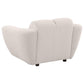 Destino 3-piece Chenille Splayed Arm Sofa Set Greige