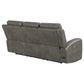 Brickston Triple Power Reclining Sofa Charcoal
