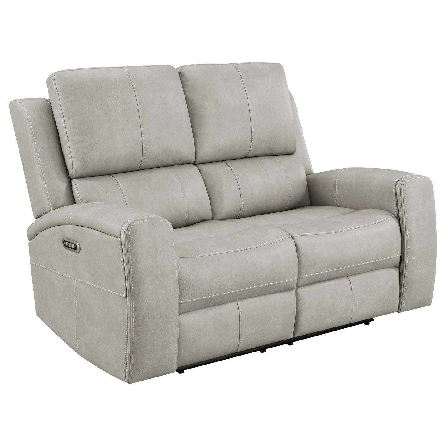 Brickston 3-piece Triple Power Reclining Sofa Set Grey
