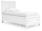 Fortman Twin Panel Storage Bed