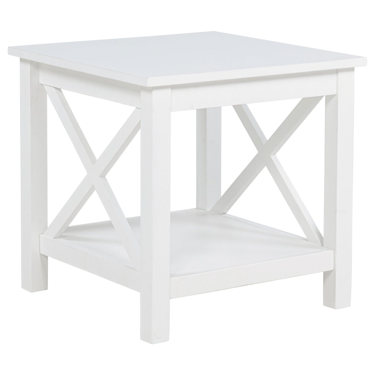 Skyview 3-piece Rectangular Lift Top Coffee Table Set White