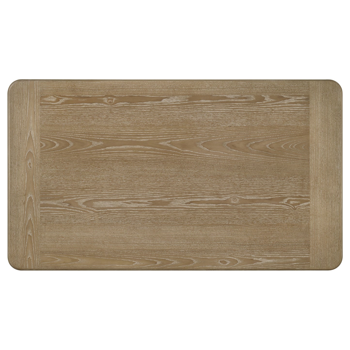 Adina 2-piece Wood Coffee Table Set Distressed Light Brown