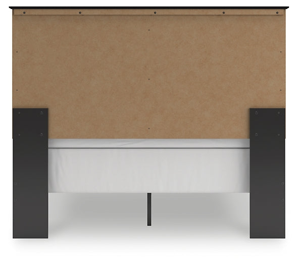 Maribel Queen Panel Bed with Mirrored Dresser, Chest and Nightstand