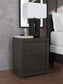 Fraluna Queen Panel Storage Bed with Mirrored Dresser, Chest and Nightstand