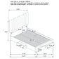 Wheatland 4-drawer Upholstered Full Storage Bed Light Brown