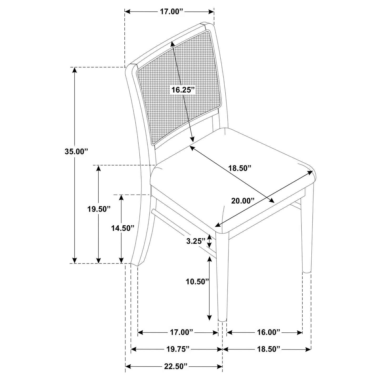 Arini 5-piece Round Dining Table Set Sand Wash and Black