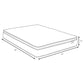 Hayes 11-inch Twin Pillow Top Memory Foam Hybrid Mattress