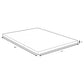 Cascade 3-inch California King Cool Memory Foam Mattress Topper