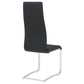 Montclair Upholstered Dining Side Chair Black (Set of 4)