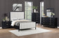Brookmead 60-inch Upholstered Queen Bed Black