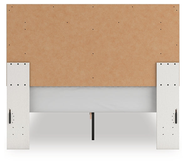 Zuraleus Queen Upholstered Panel Platform Bed, Dresser, Mirror and Nightstand