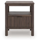 Pamytta Full Upholstered Panel Bed, Dresser, Mirror, Chest and Nightstand