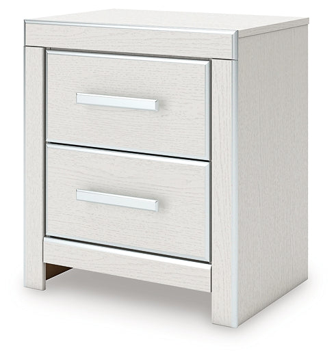 Zuraleus King Upholstered Panel Bed, Dresser, Mirror, Chest and Nightstand