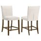 Paxton Upholstered Counter Height Dining Chair Beige (Set of 2)