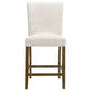 Paxton Upholstered Counter Height Dining Chair Beige (Set of 2)