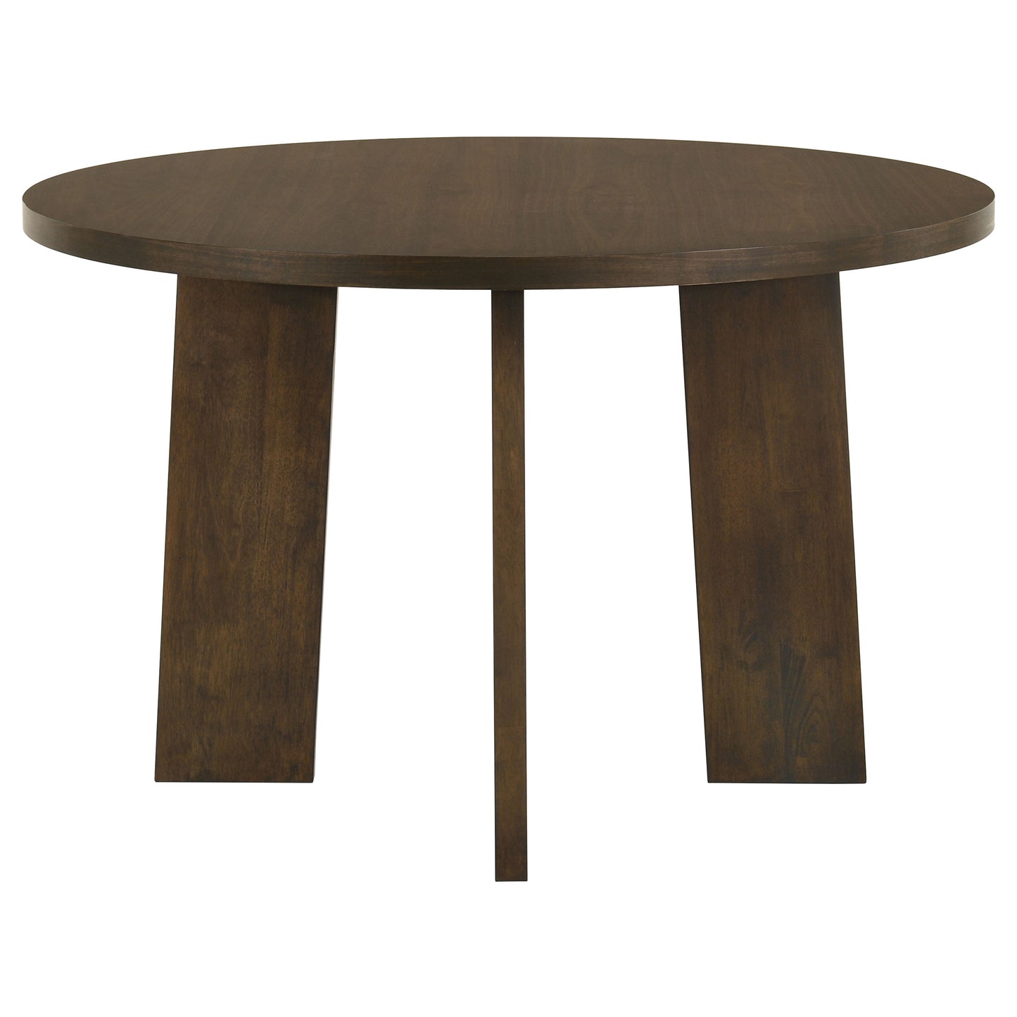Strouse 5-piece Dining Set Cream and Walnut