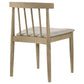 Cullen Dining Side Chair Upholstered Seat Natural Oak (Set of 2)