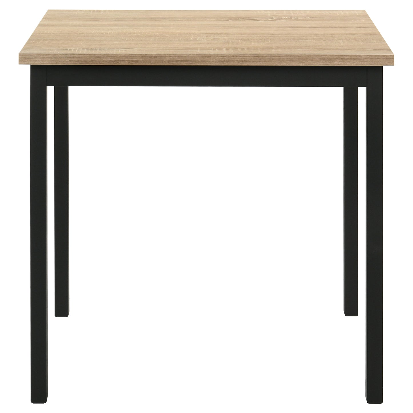 Garza Space Saving Rectangular Dining Table Greige Oak