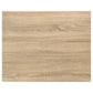Garza Space Saving Rectangular Dining Table Greige Oak