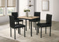 Garza Space Saving Rectangular Dining Table Greige Oak