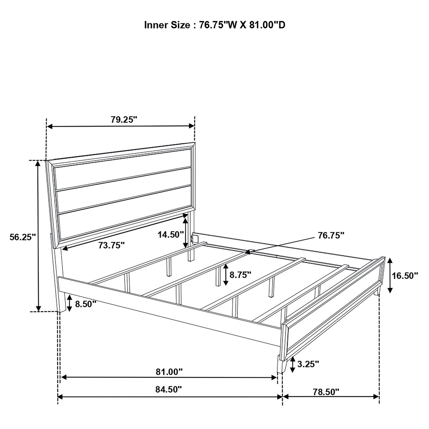 Watson Wood Eastern King Panel Bed Light Taupe