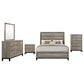 Watson Five-piece Eastern King Bedroom Set Light Taupe
