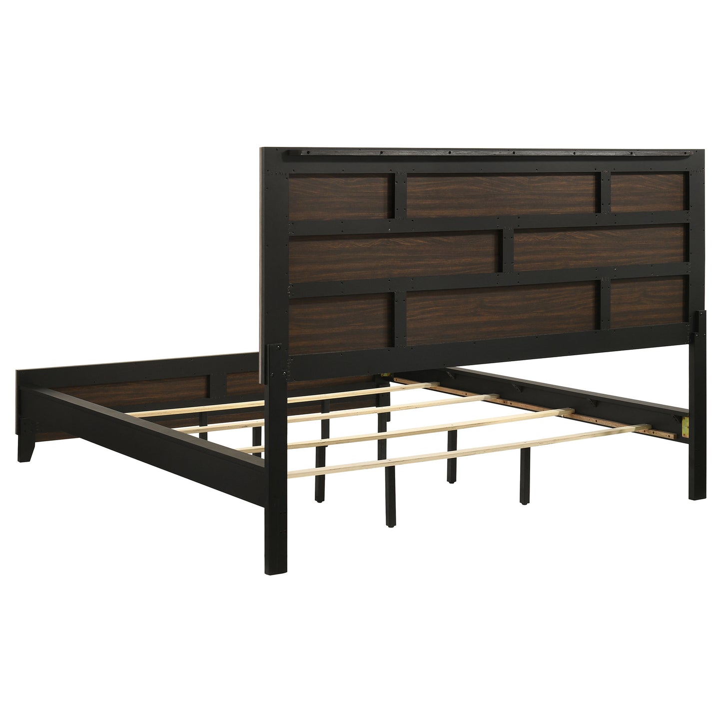 Watson Wood California King Panel Bed Light Taupe