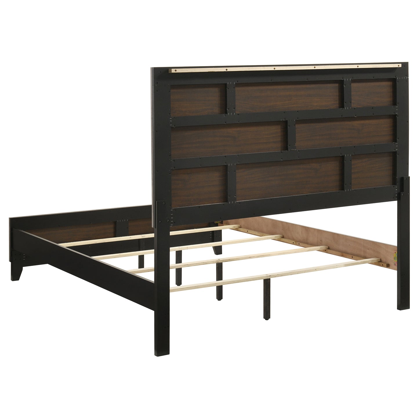 Watson Wood Queen Panel Bed Light Taupe