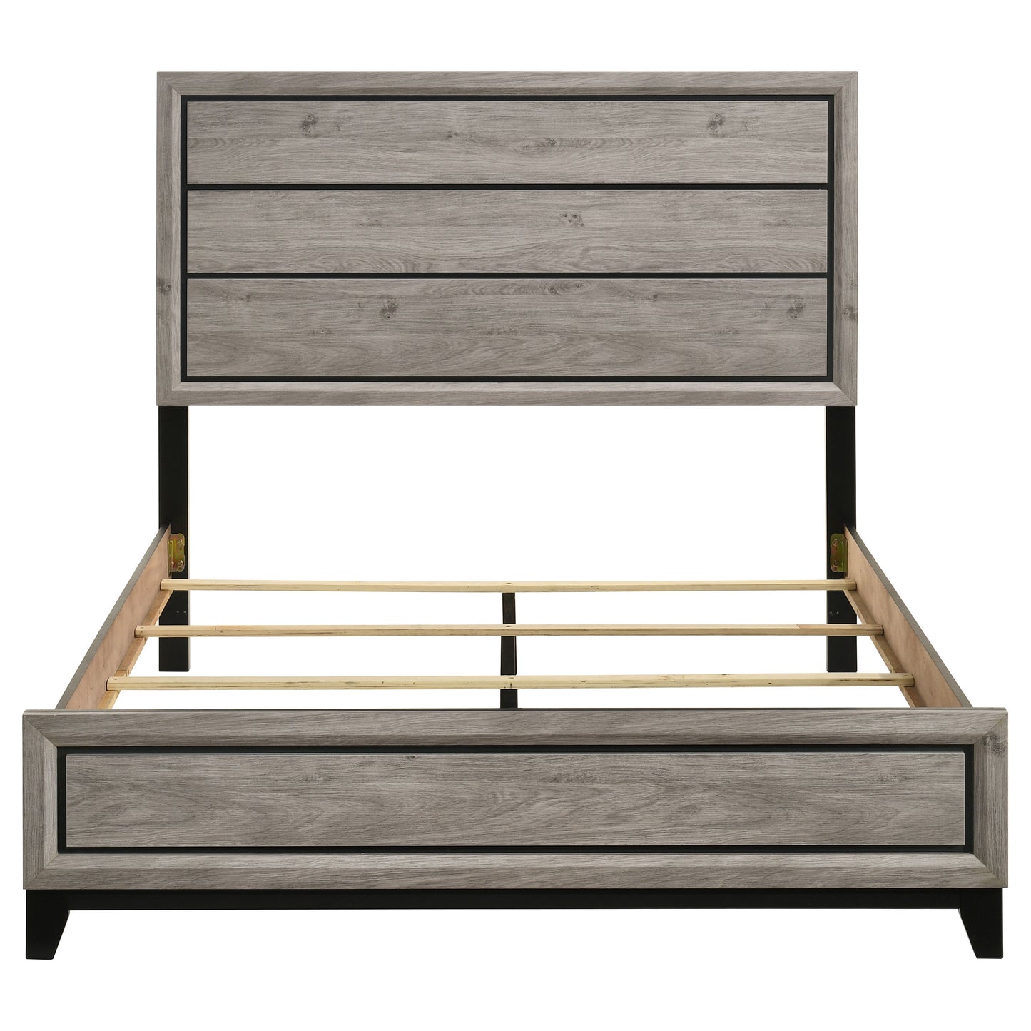 Watson Wood Queen Panel Bed Light Taupe