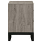 Watson 2-drawer Nightstand Bedside Table Light Taupe