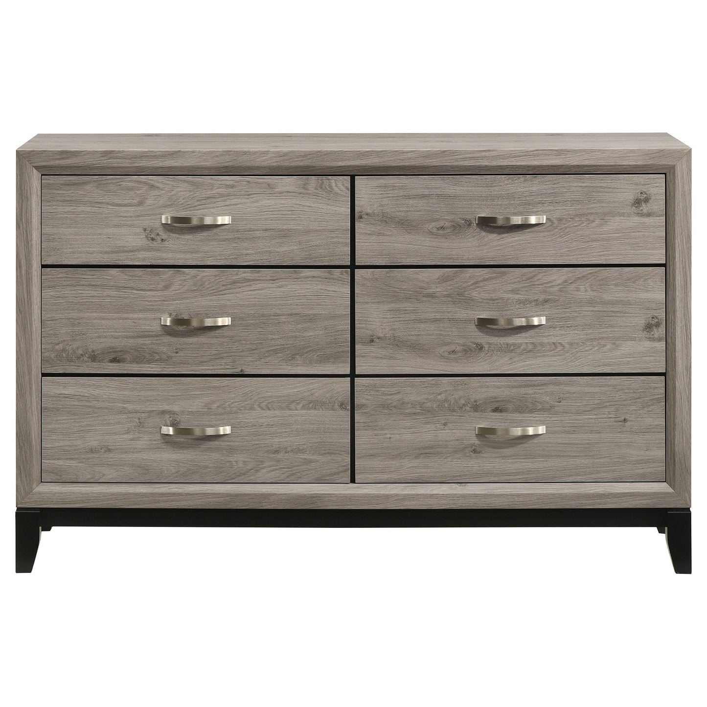 Watson 6-drawer Bedroom Dresser Cabinet Light Taupe