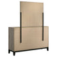 Watson 6-drawer Bedroom Dresser and Mirror Light Taupe