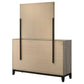 Watson 6-drawer Bedroom Dresser and Mirror Light Taupe