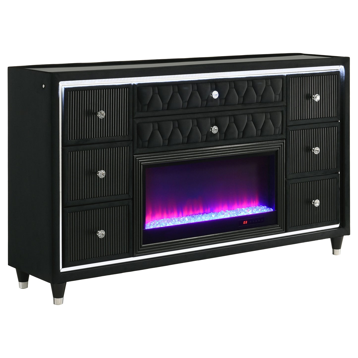 Lorient 5-piece California King Bedroom Set Black