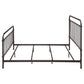 Livingston Metal Eastern King Open Frame Bed Dark Bronze