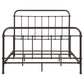 Livingston Metal Queen Open Frame Bed Dark Bronze