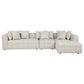 Amara 3-Piece Upholstered Sectional Sofa