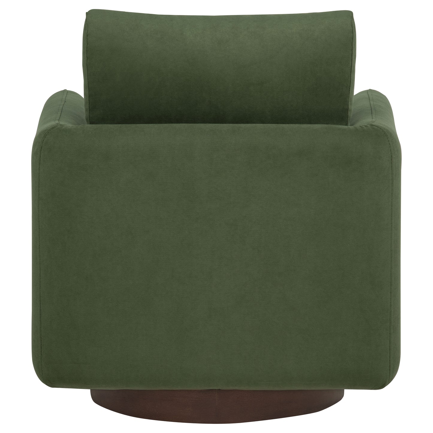 Iris Fabric Upholstered Swivel Accent Chair Matcha