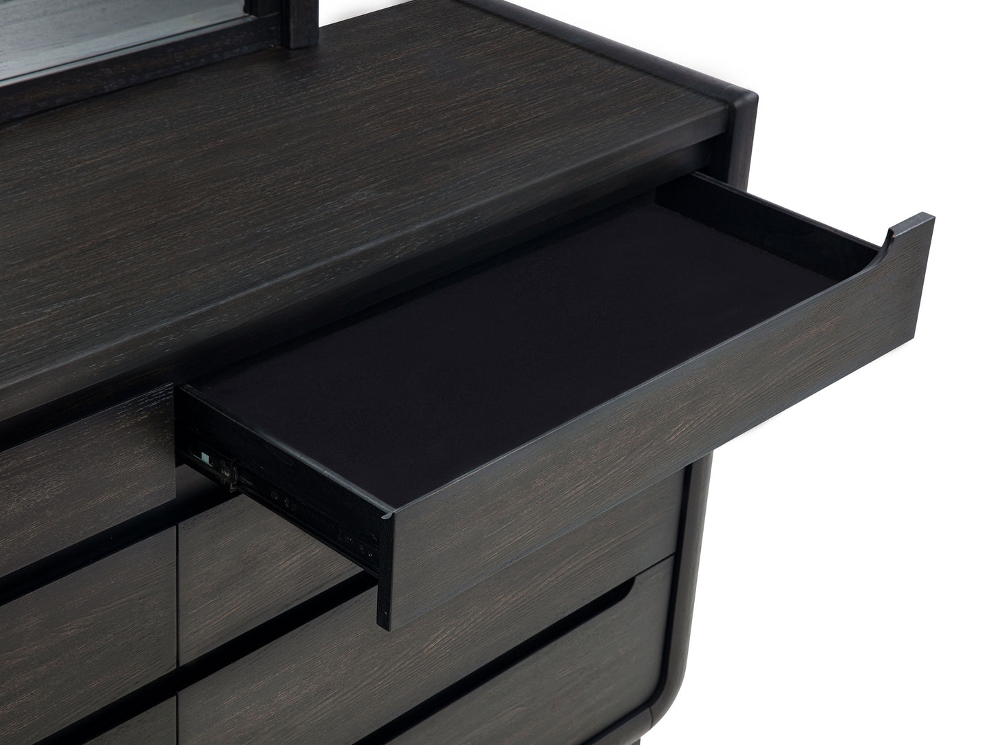 Leandro 4-piece California King Bedroom Set Burnished Black