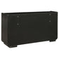 Leandro 5-piece California King Bedroom Set Burnished Black