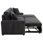 Pastrana Upholstered Sleeper Sectional Sofa RAF Chaise Grey