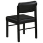 Hamlyn 5-piece Round Wood Dining Set Black