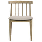 Hamlyn 5-piece Round Wood Dining Set Wheat and Natural Oak
