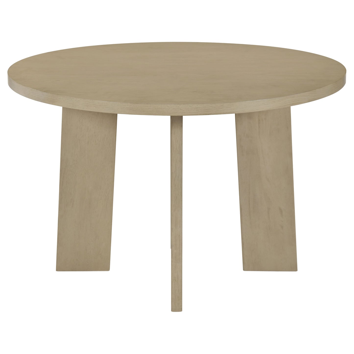 Strouse 5-piece Dining Set Cream and Natural Oak