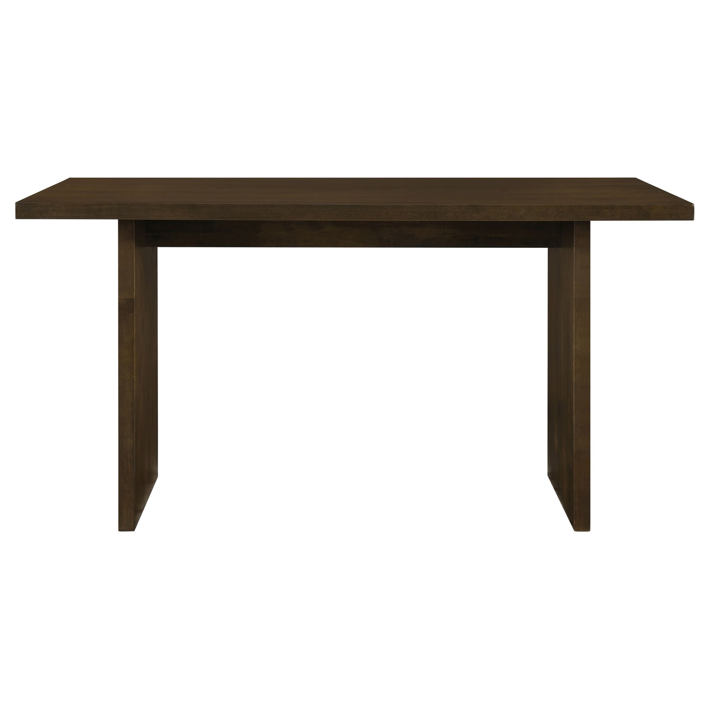 Decker 7-piece 70-inch Rectangular Counter Height Dining Set Cream and Walnut