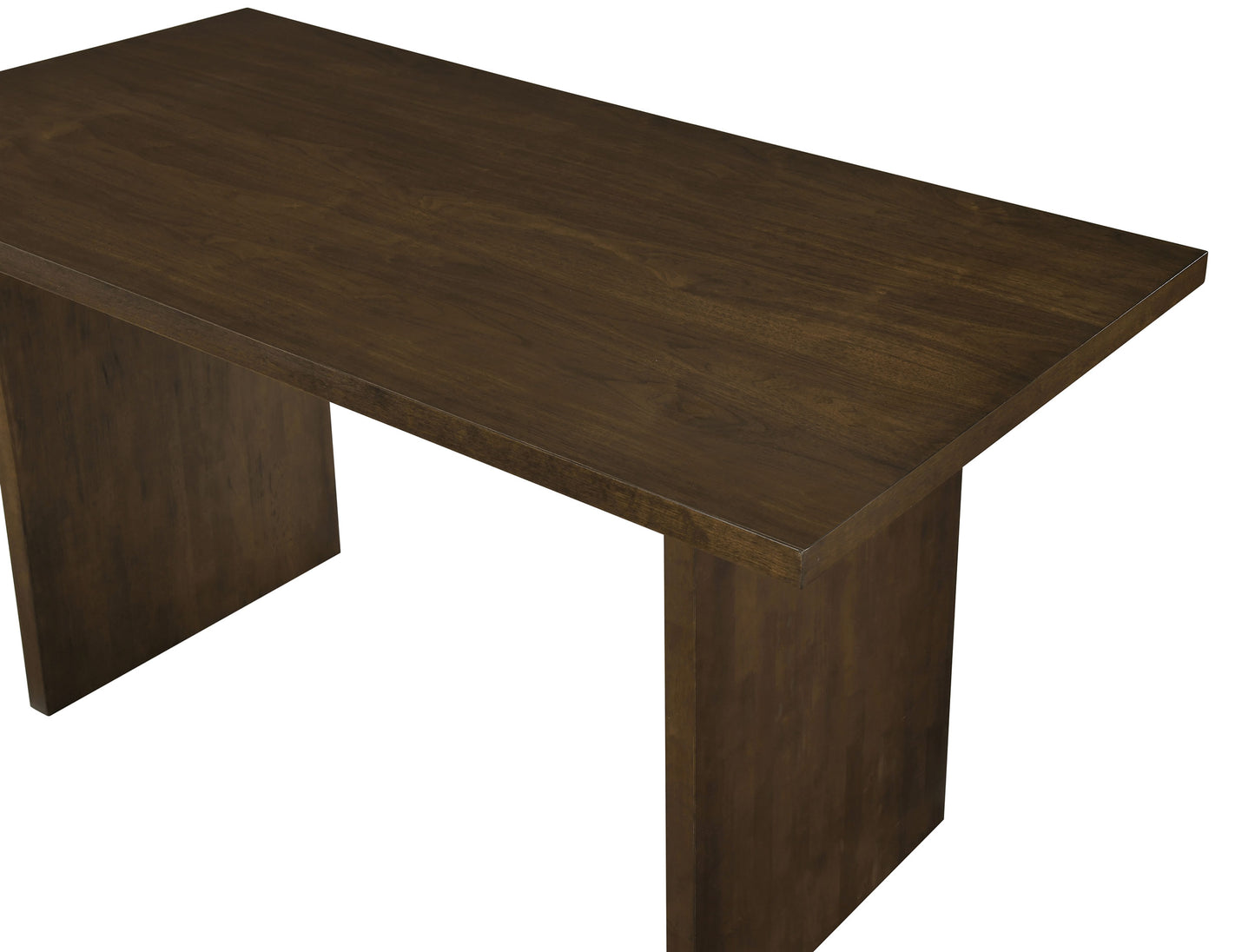 Decker 7-piece 70-inch Rectangular Counter Height Dining Set Cream and Walnut